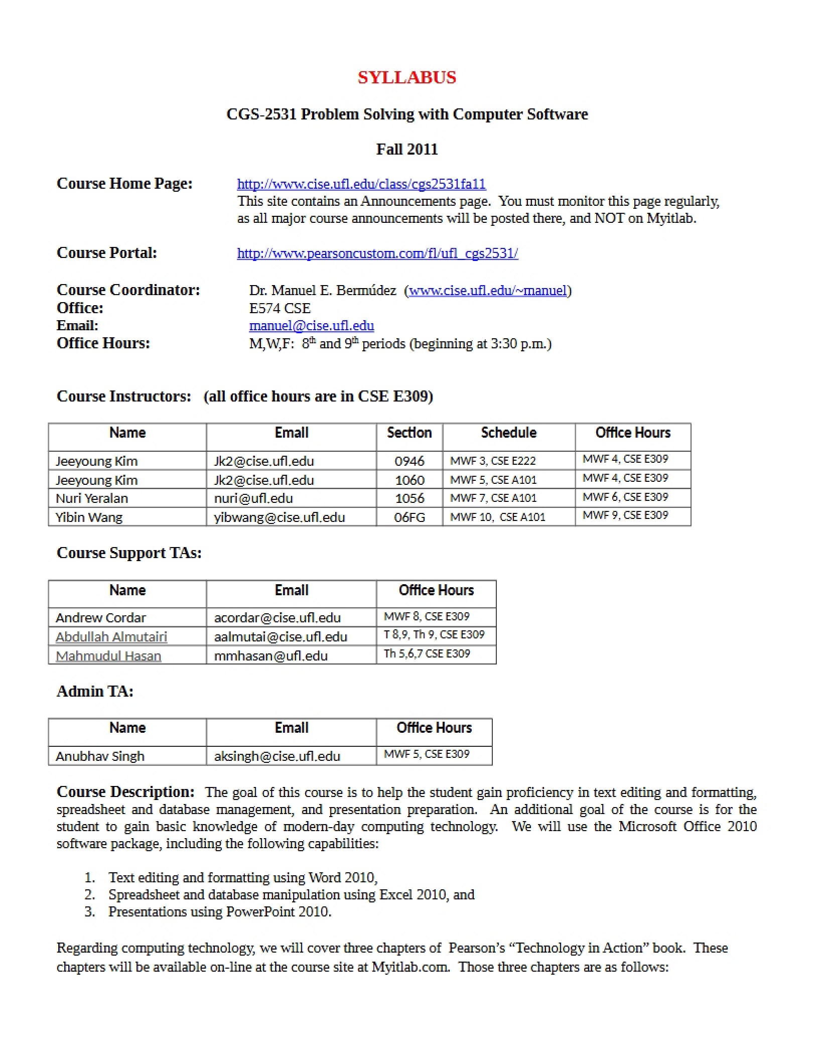 Computer Software Problem Solving