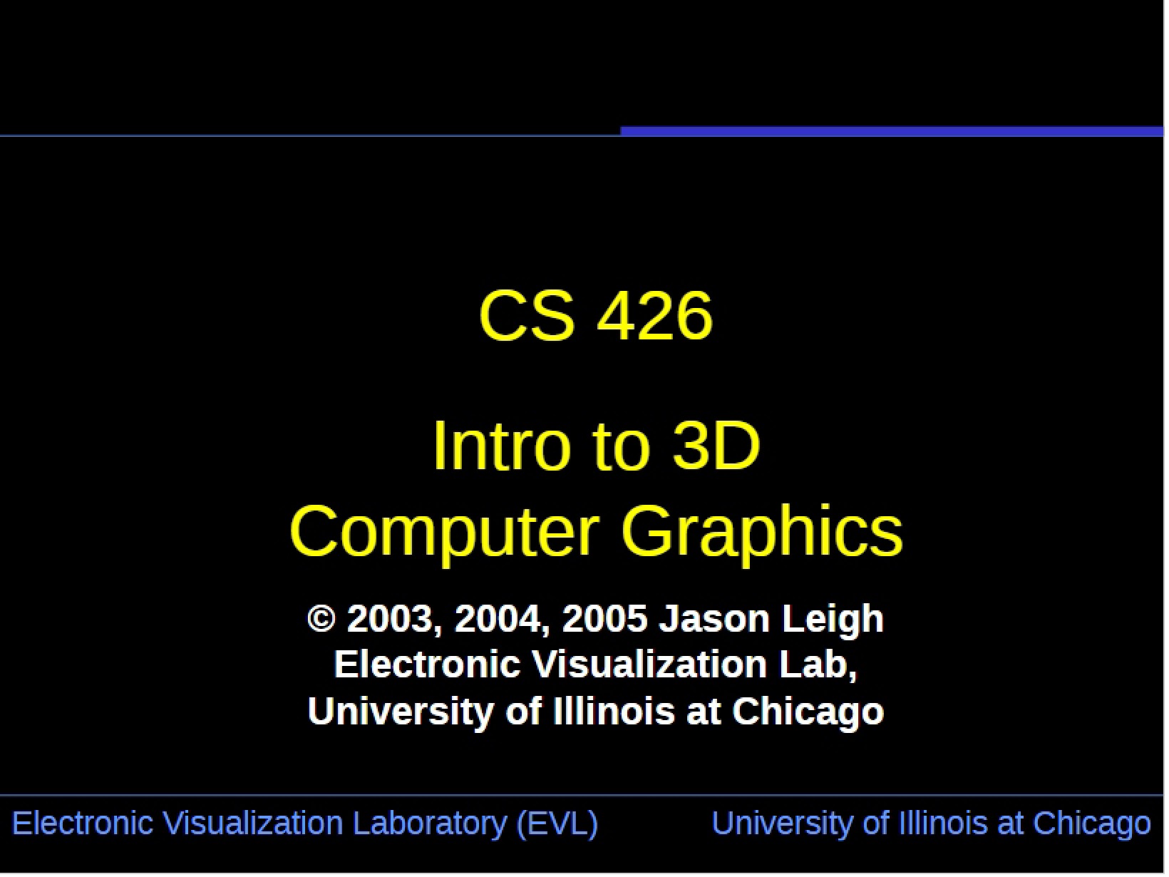 3D Computer Graphics Introduction