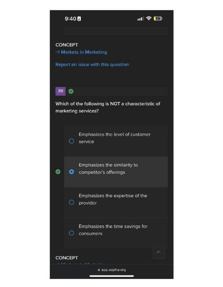 Services Marketing Characteristics