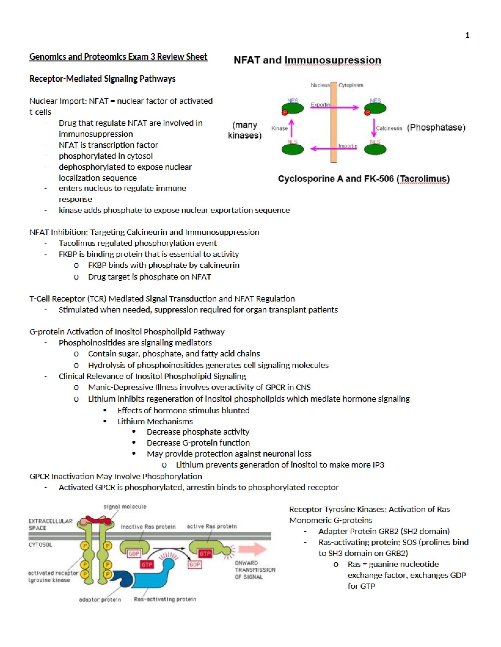 Proteomics and Genomics