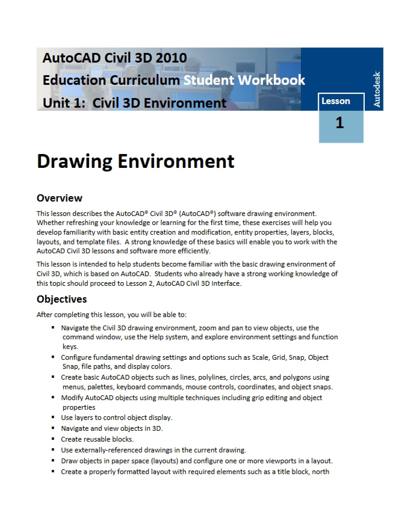 Environment for Drawing