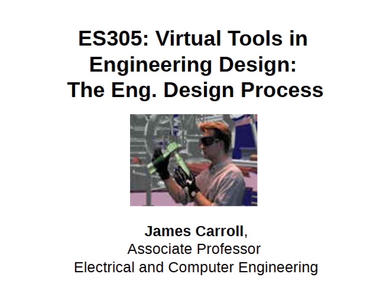 Process of Engineering Design