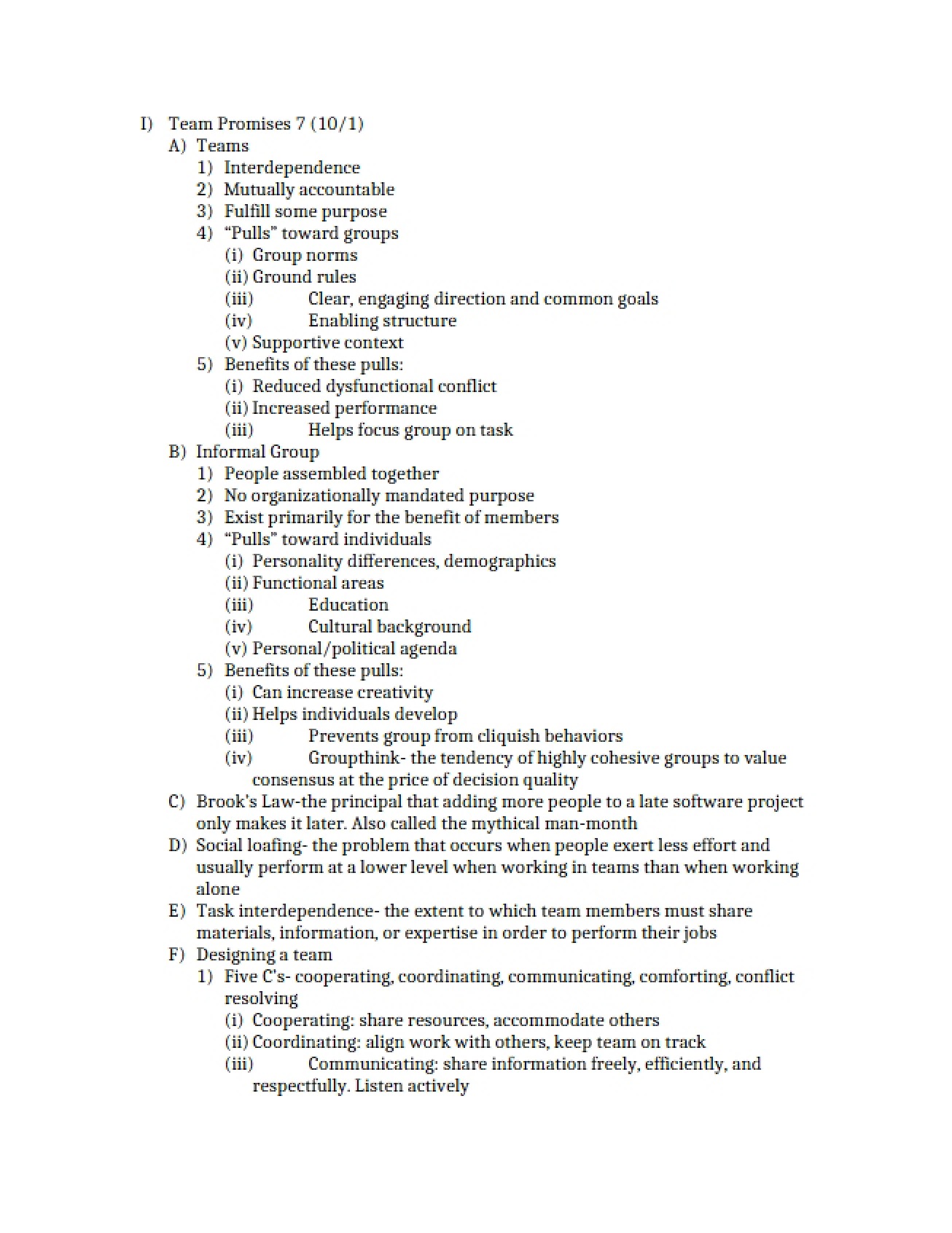 Organizational Behavior Lectures