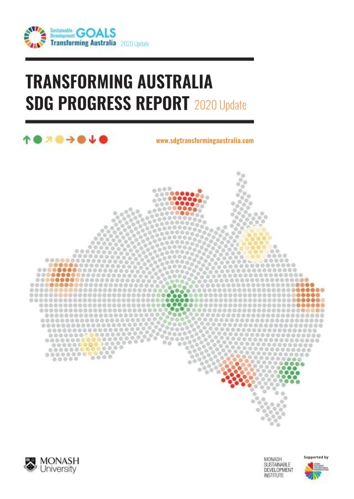 2020 Update - Transforming Australia SDG Progress Report