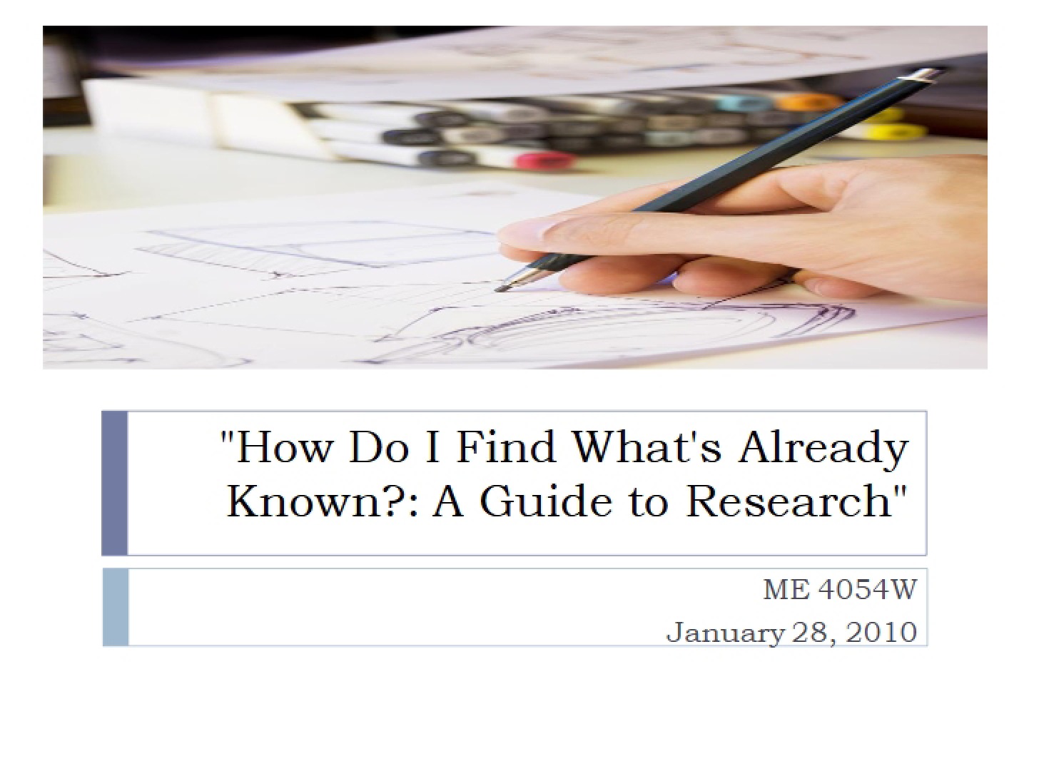 Jon Jeffryes Information Finding
