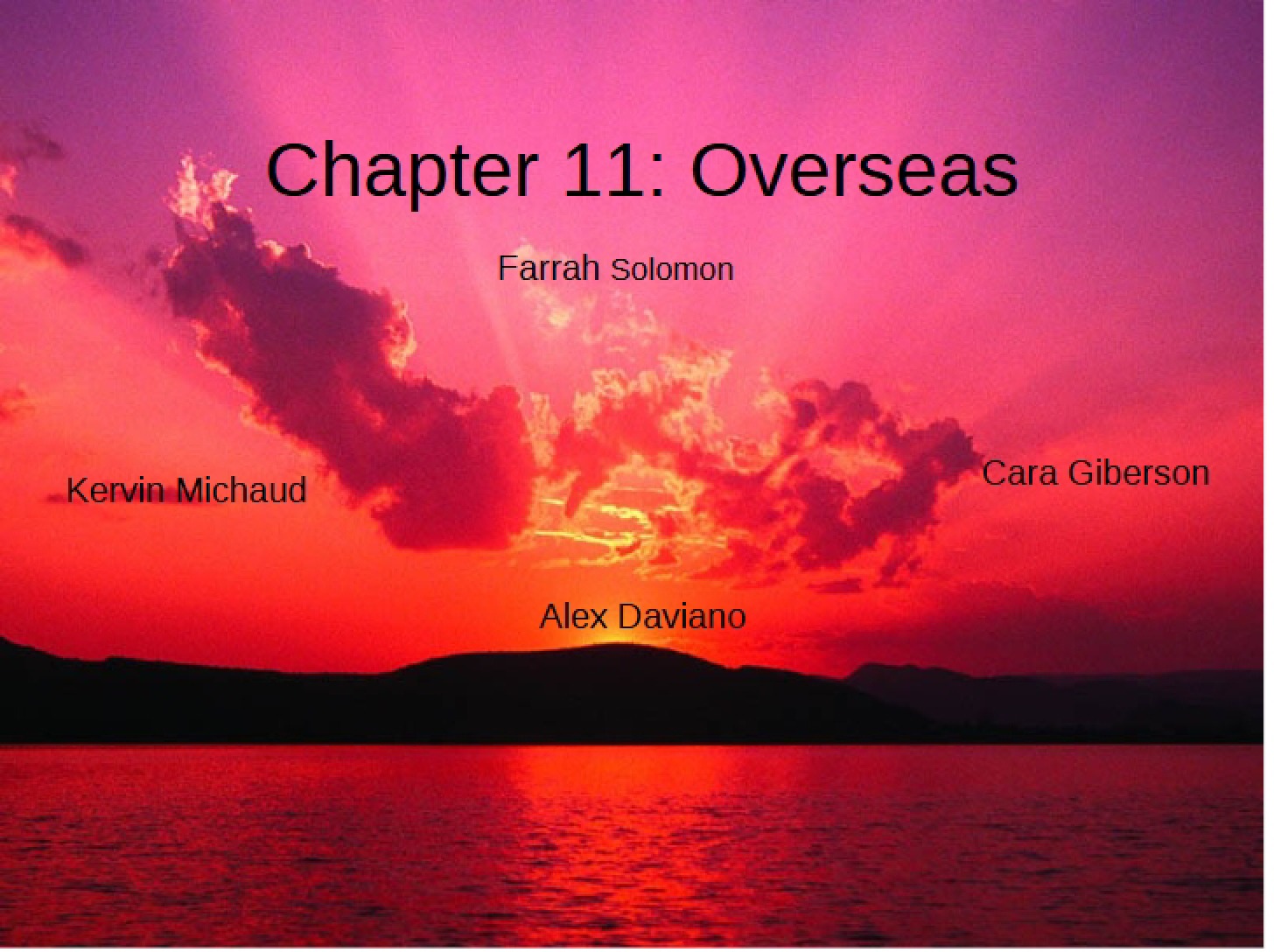 Overseas Concepts