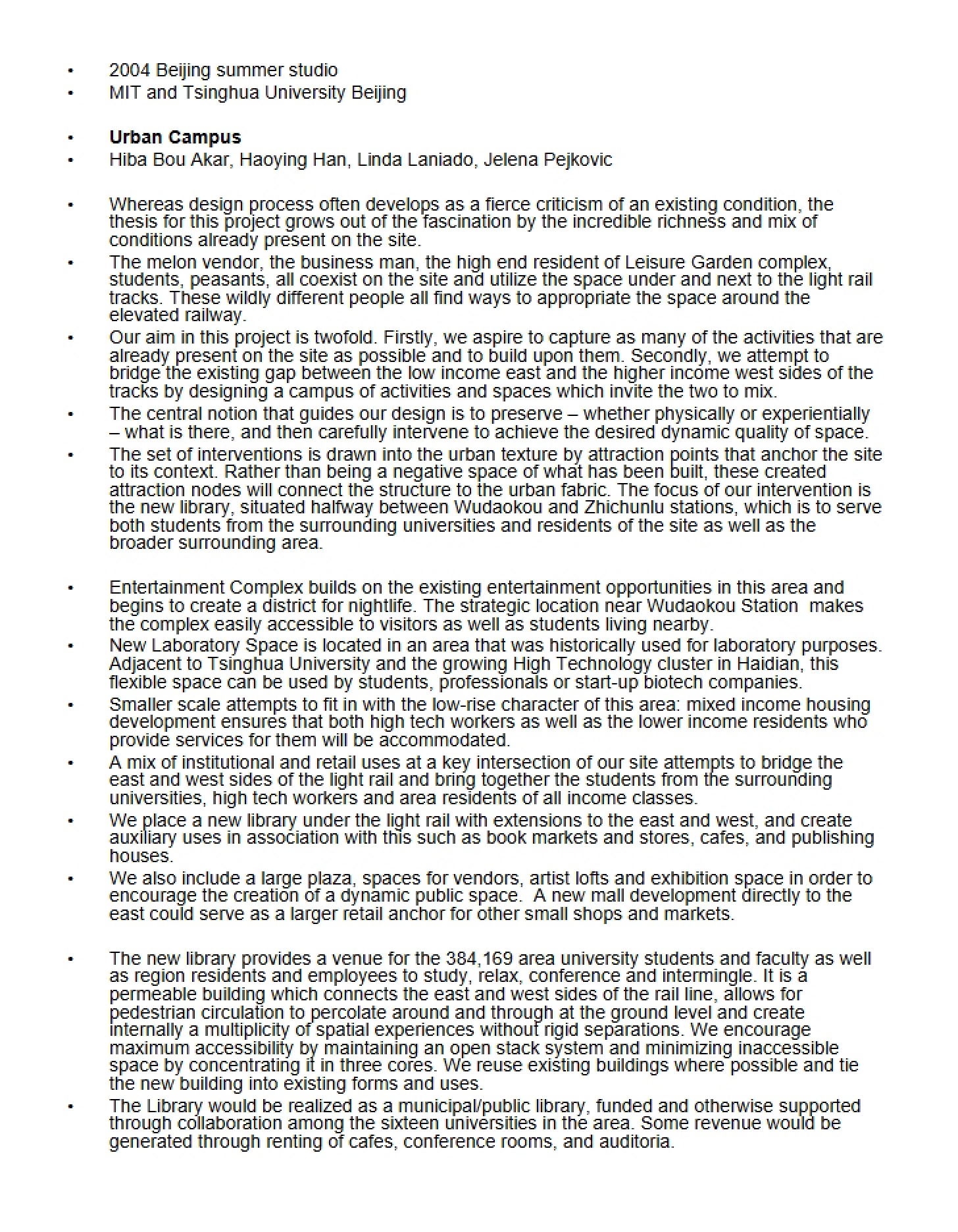 Notes for Review