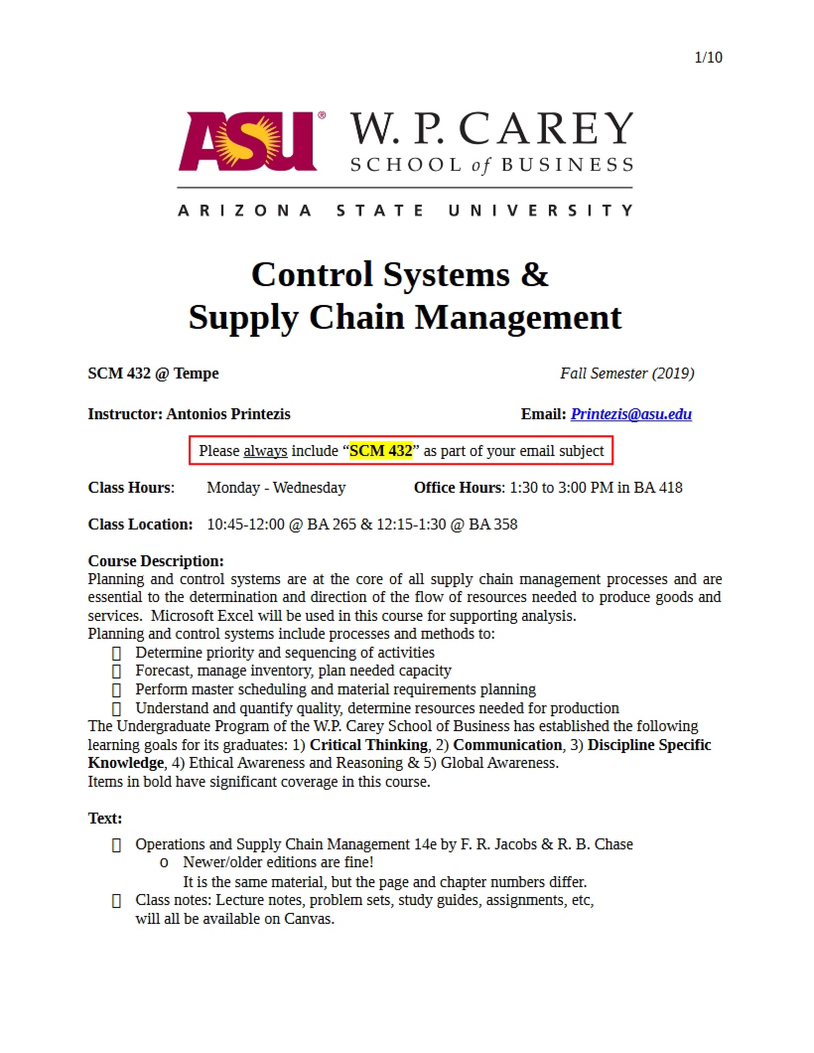 Syllabus Fall 2019 (Aug 26)
