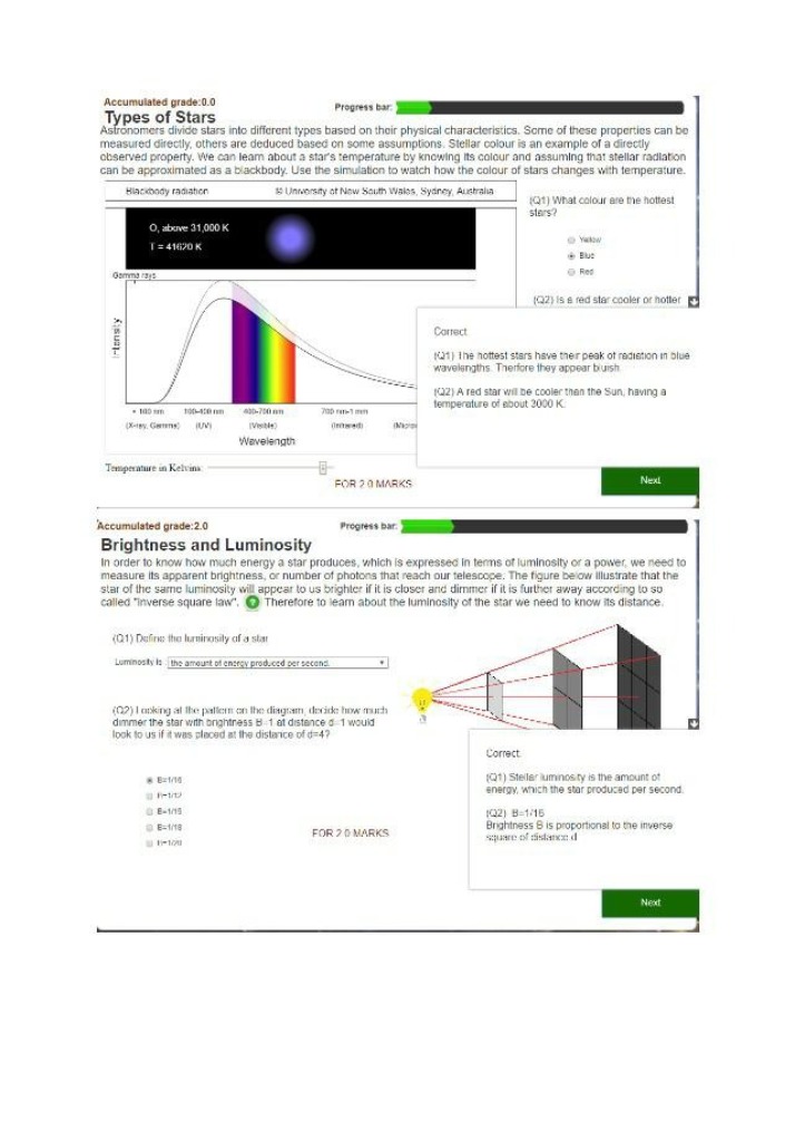 PHYS1160 Stellar Properties