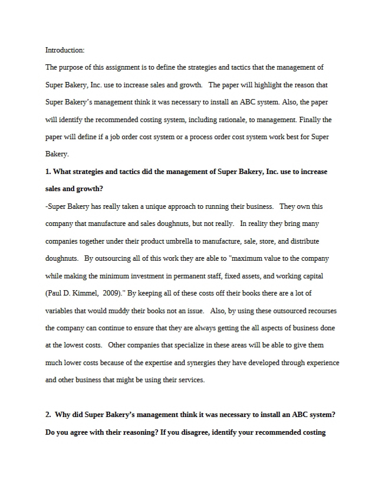 ACC 561 Assignment