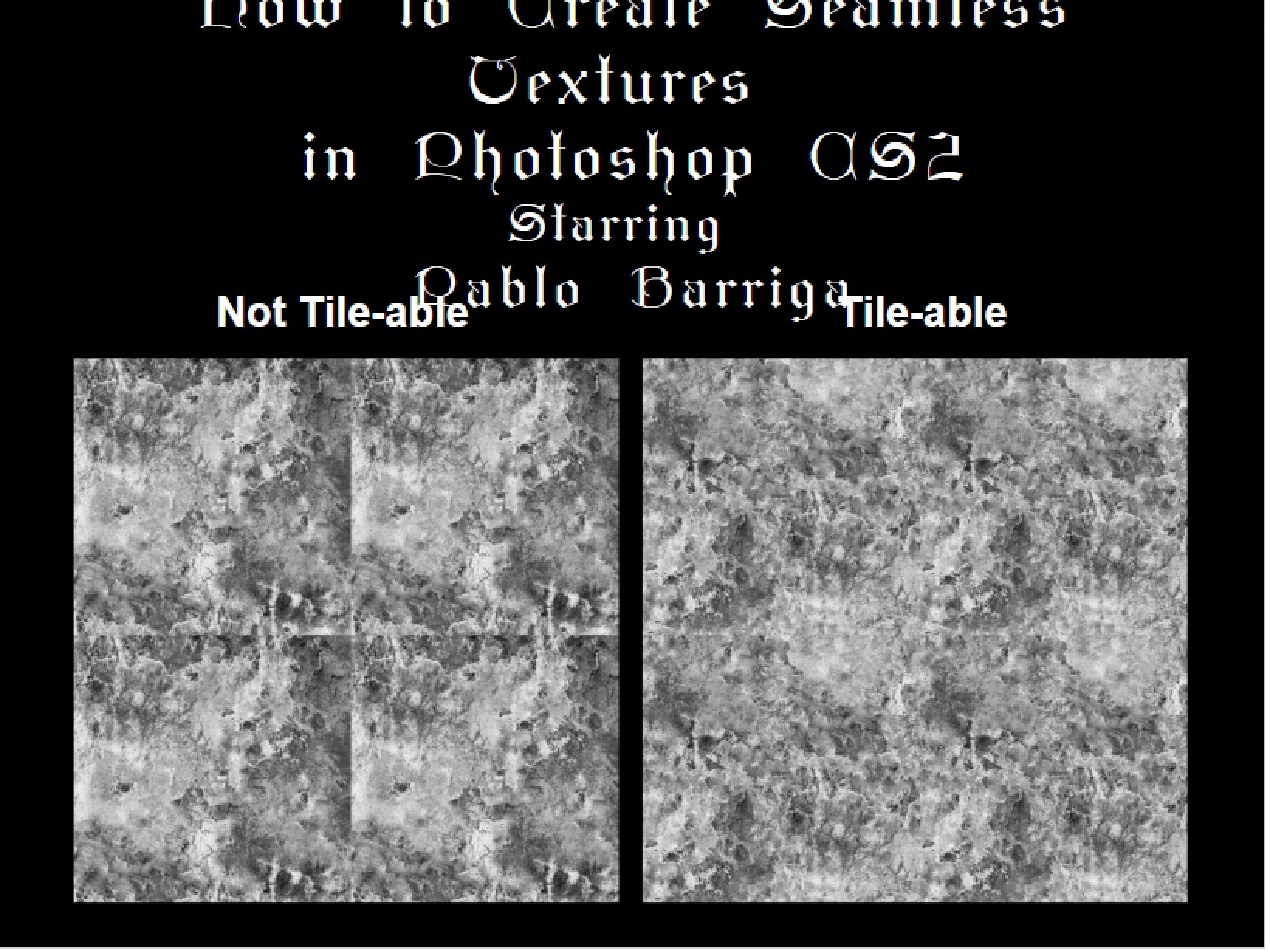 Photoshop Seamless Texture Creation