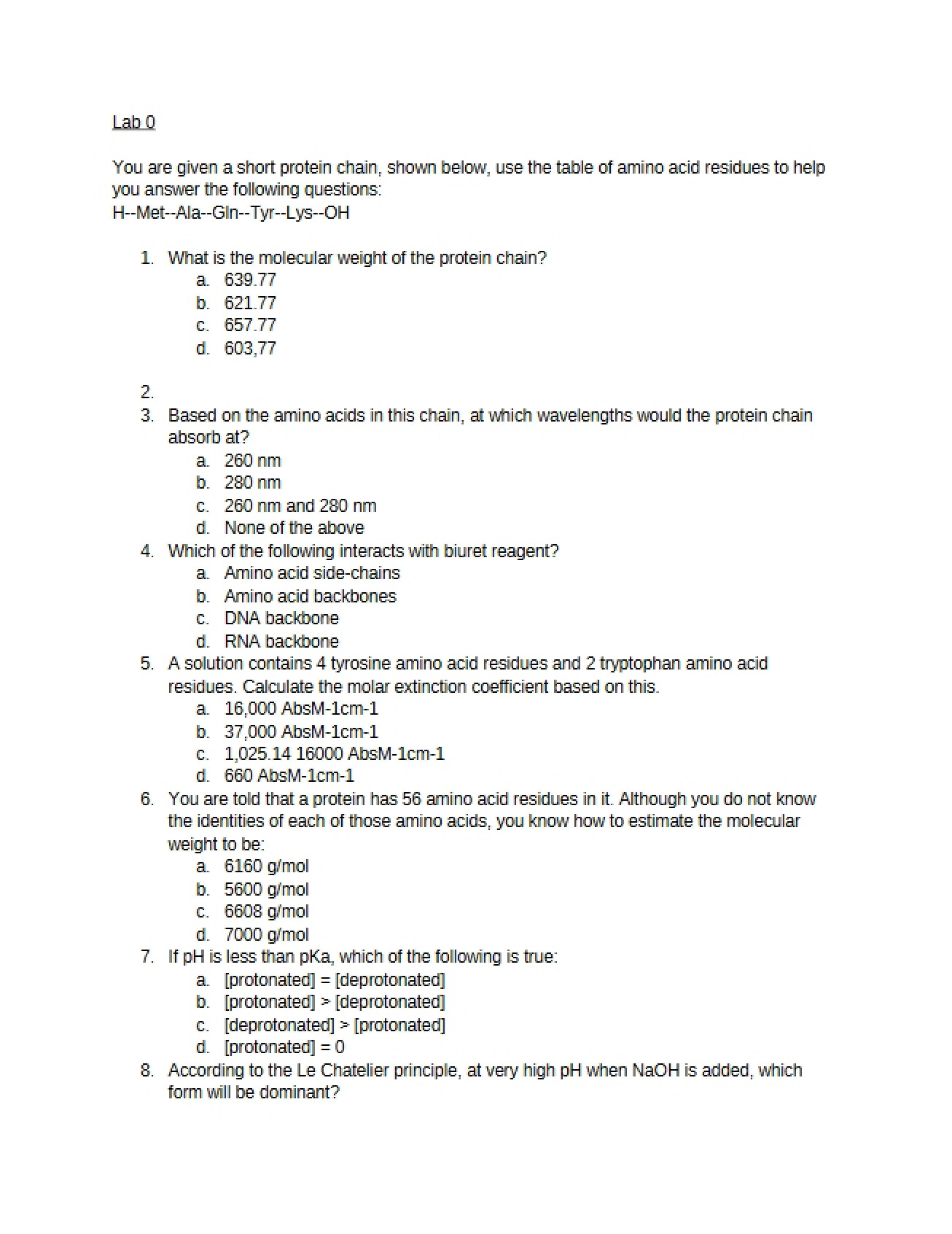 TA Questions for Exam 1