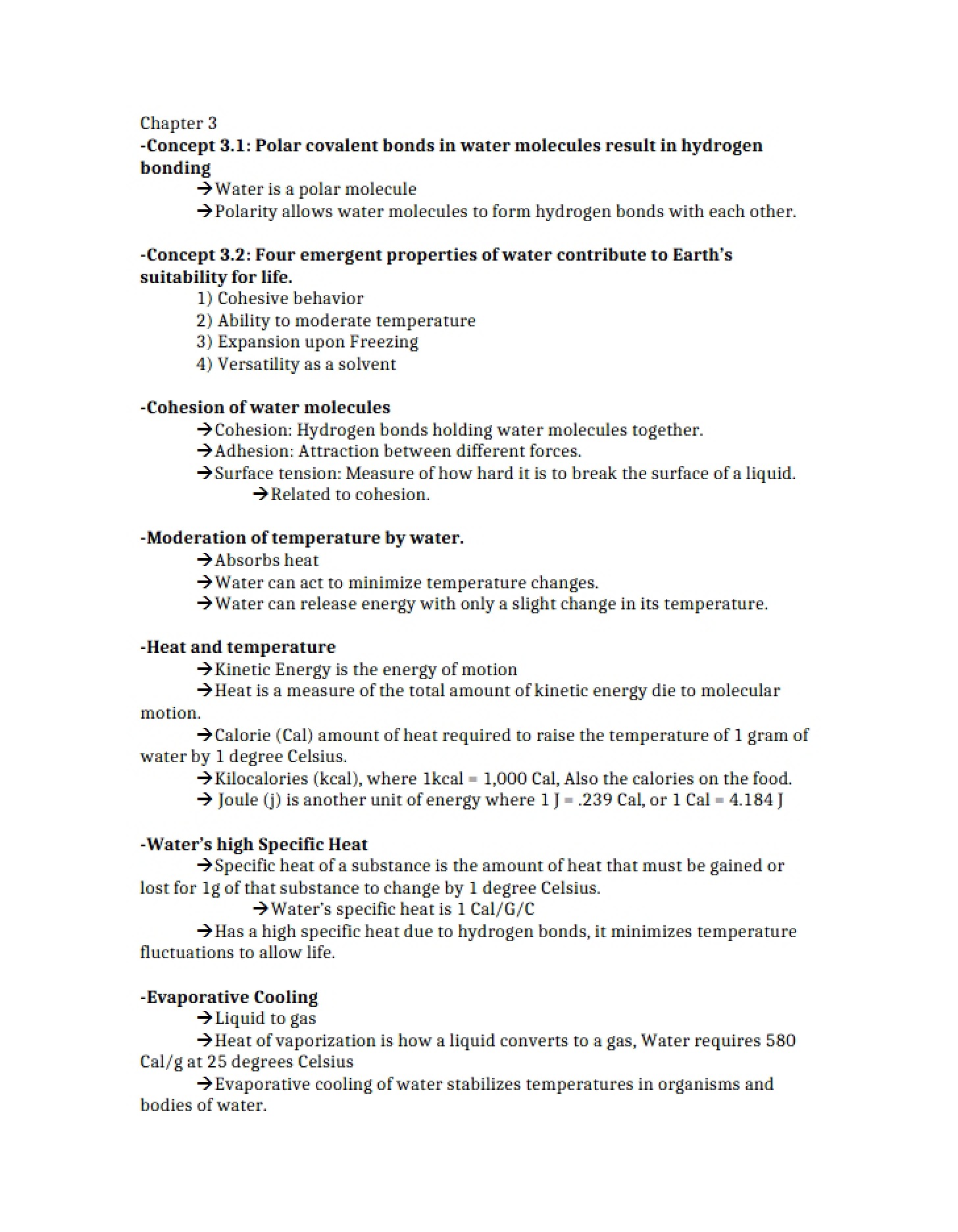 Unit 3 Theoretical Concepts