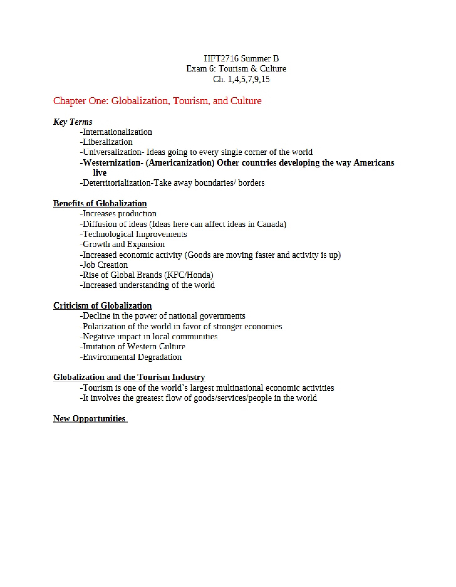 Course Evaluation Assessment