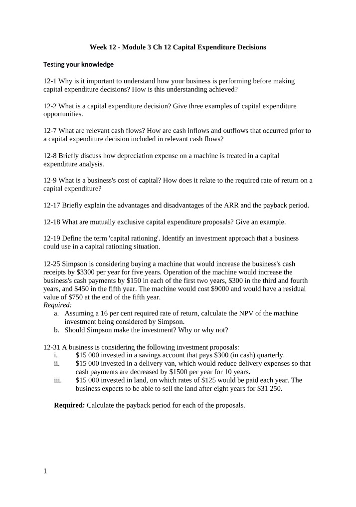 Week 12 Workshop Questions (S1 2022)