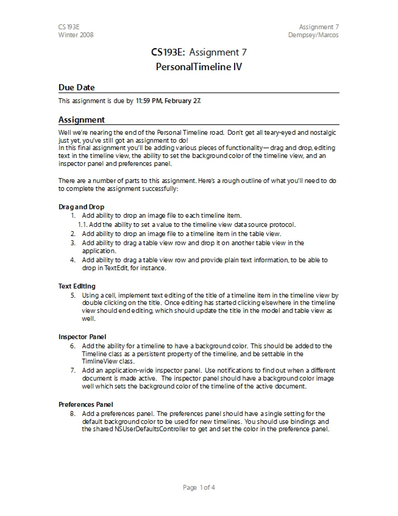 Cocoa Programming Study Guide