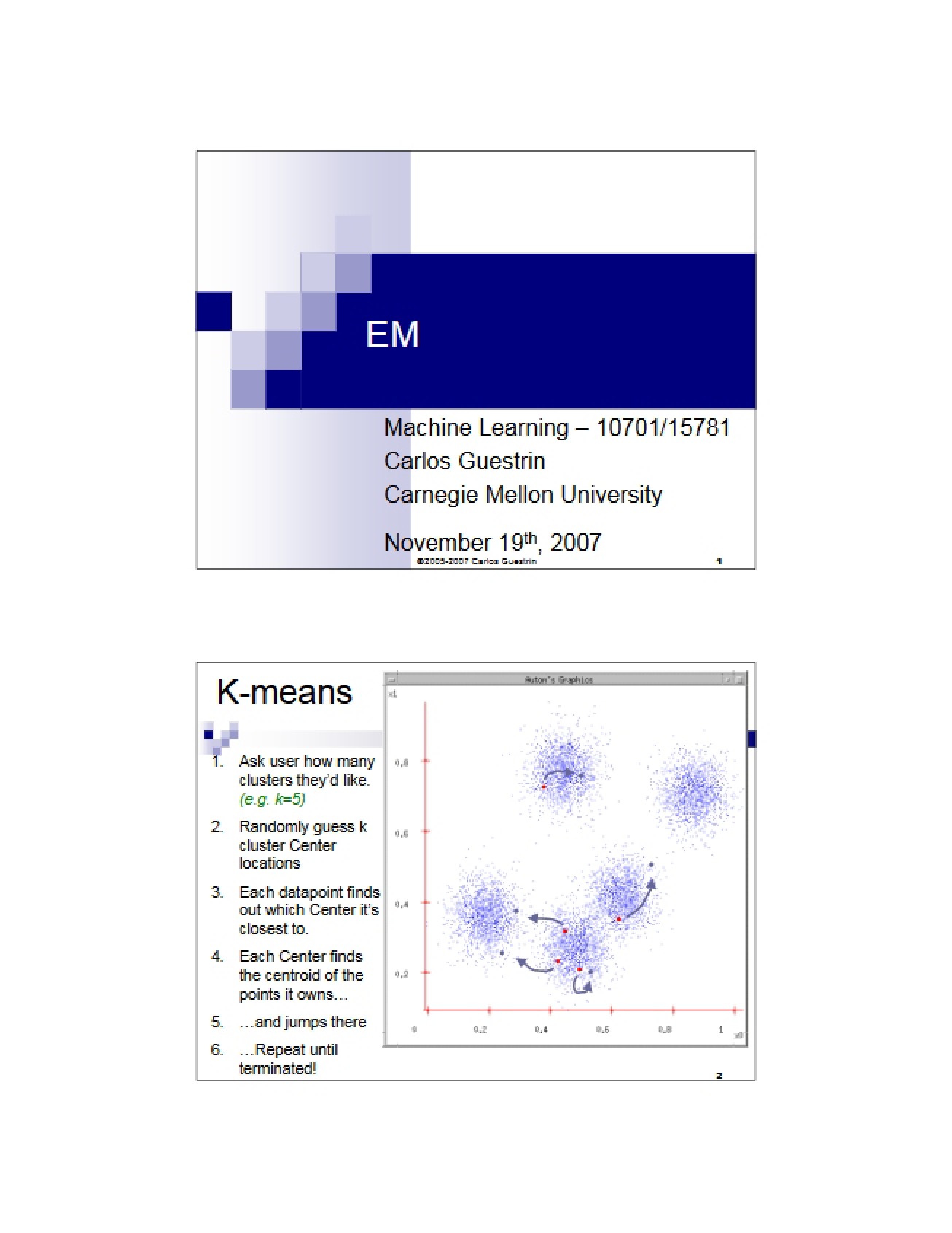 Fourteenth Lecture on Introduction to Machine Learning
