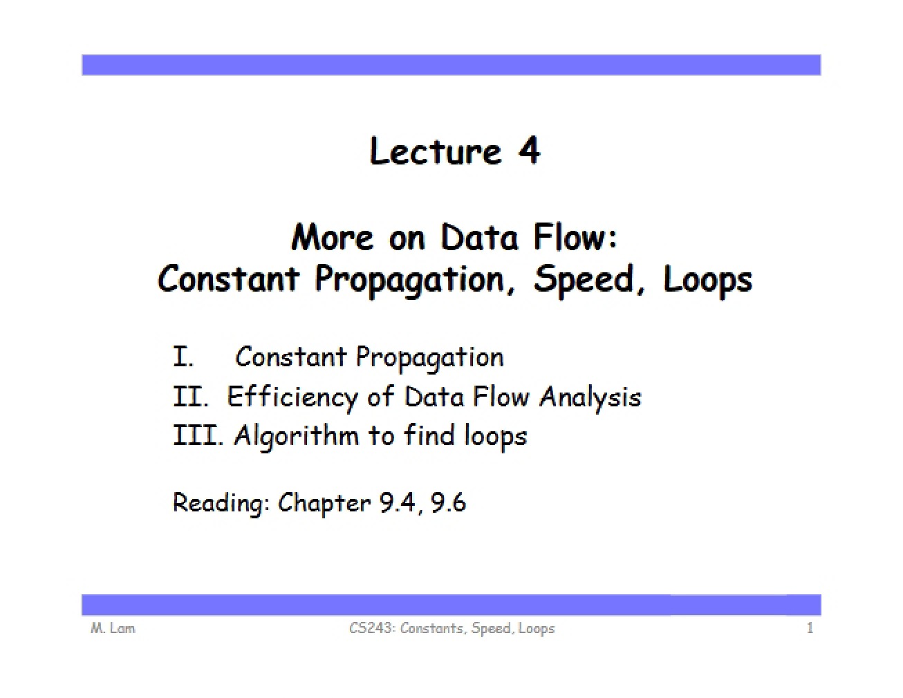 Guide to Program Analysis and Optimizations