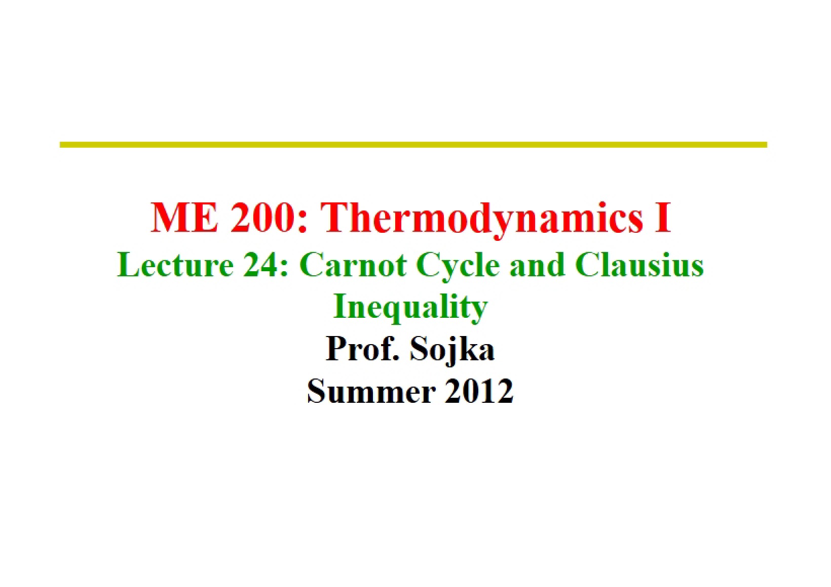 Lecture Twenty-Four Materials