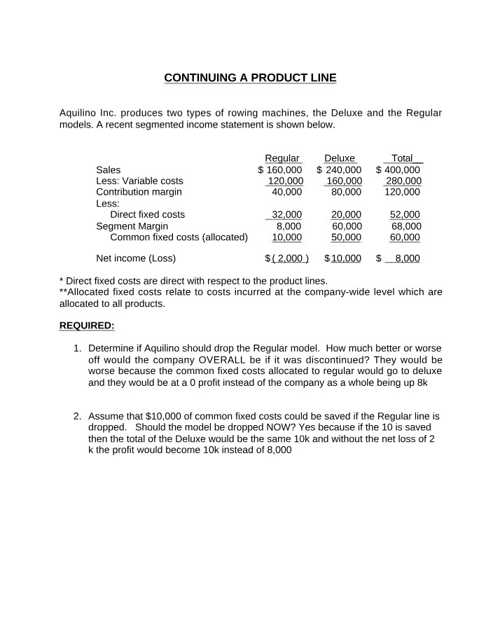 Case Studies for Aquilino Inc. and Jeffers Inc