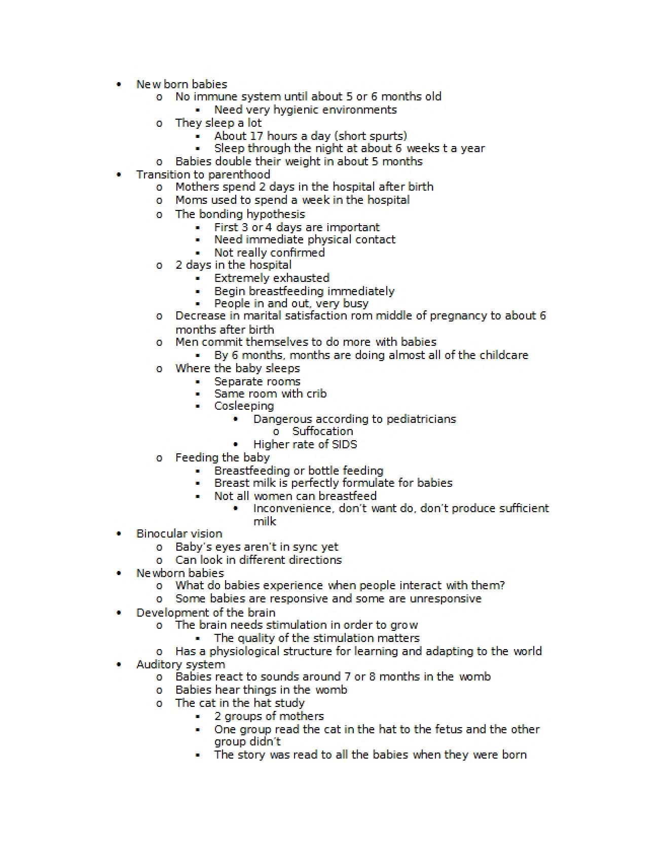 Notes from Lecture (Part 6)