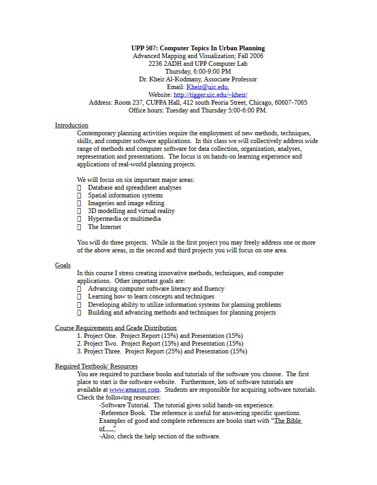 Course Policy