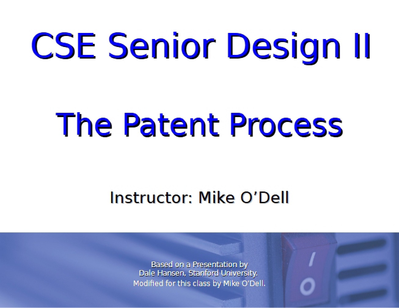 Patenting Process Overview