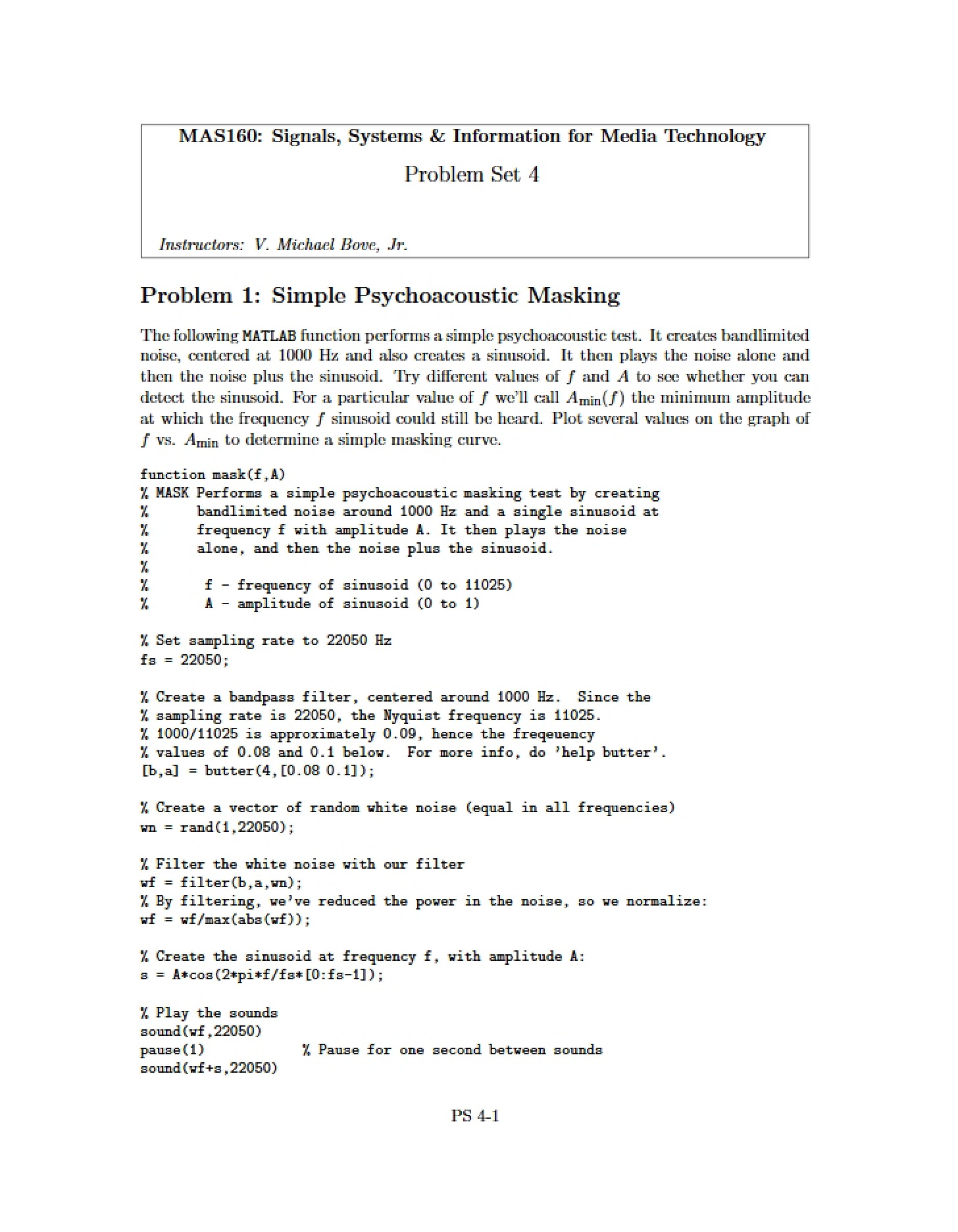 Course Bibliography