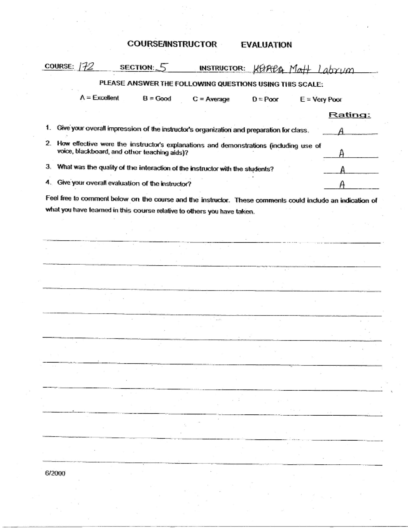 Notes for Study