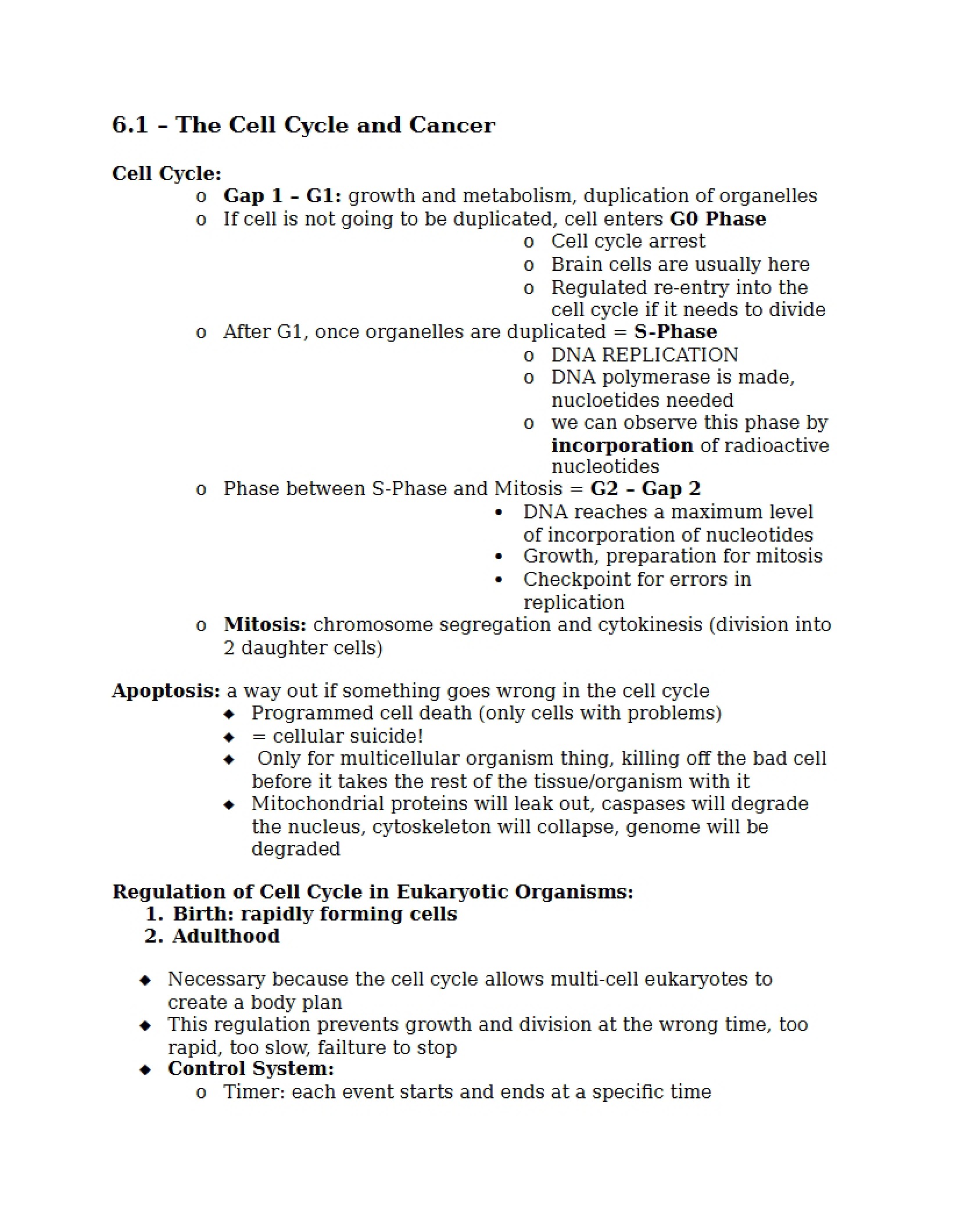 Lecture Note 6.1
