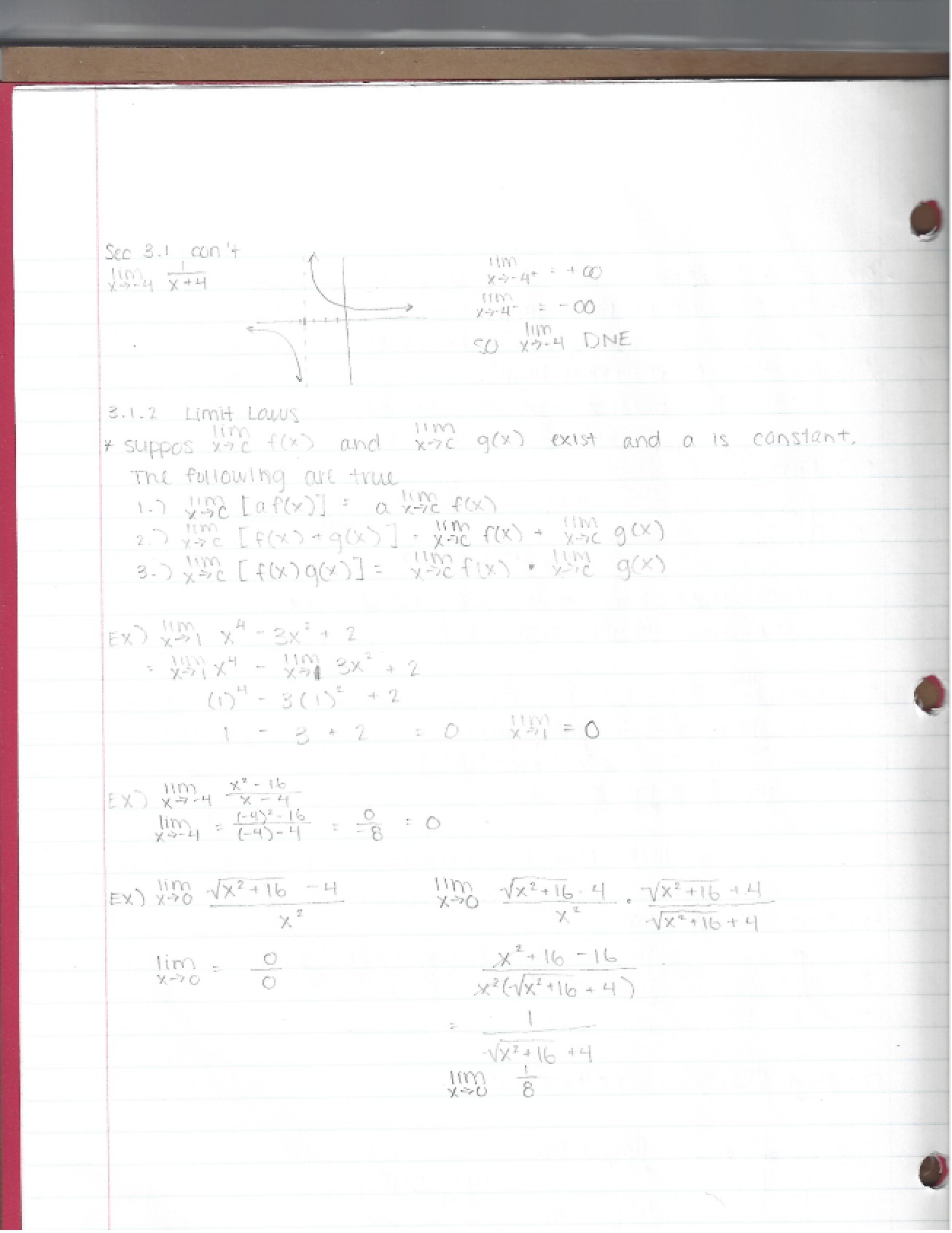 Key Concepts for Calculus I for Life Sciences