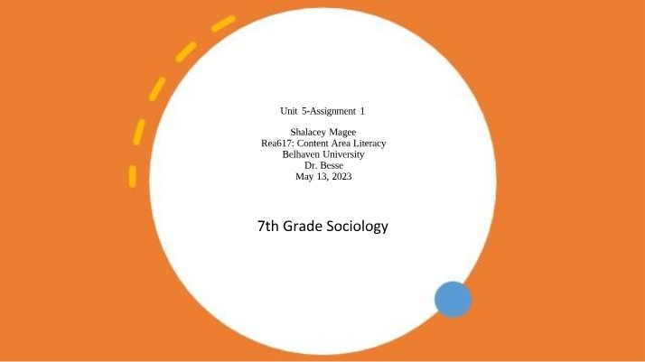 7th Grade Sociology - Exploring Identity and Vocabulary