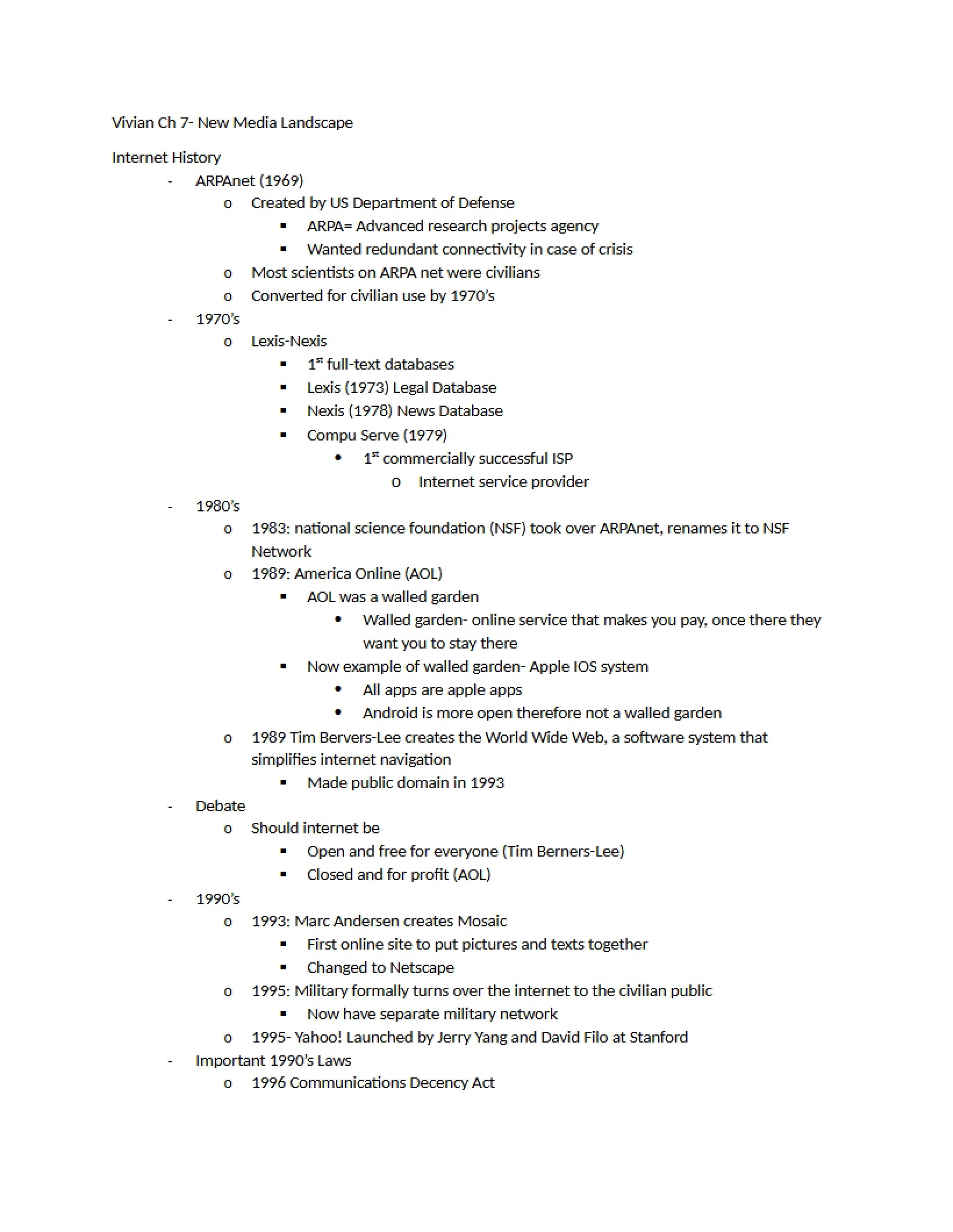 Notes for Test 2