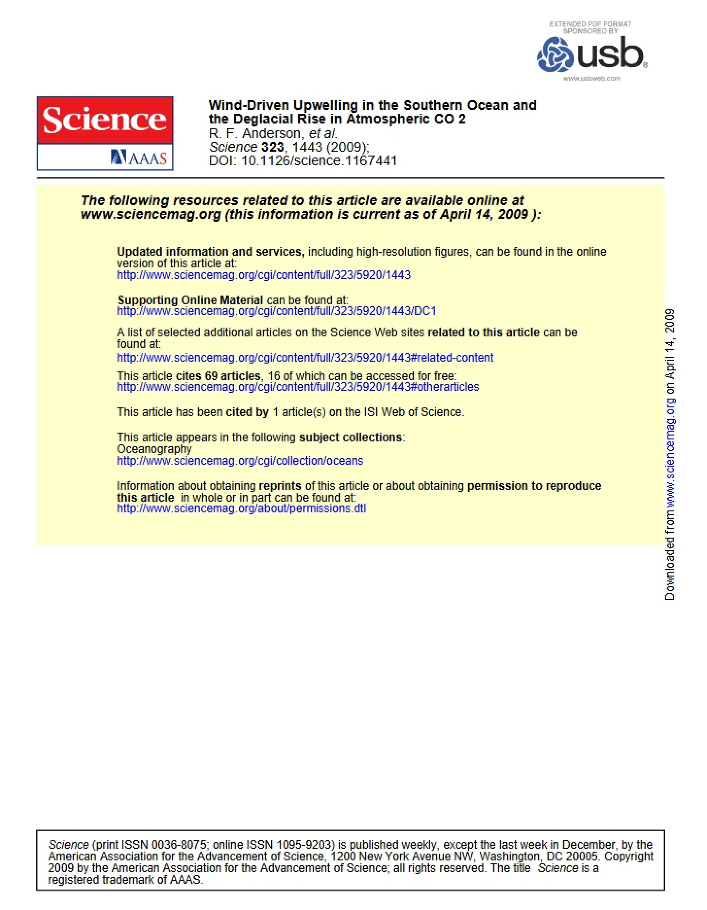 Deglacial CO2 Rise and Southern Ocean Wind-Driven Upwelling