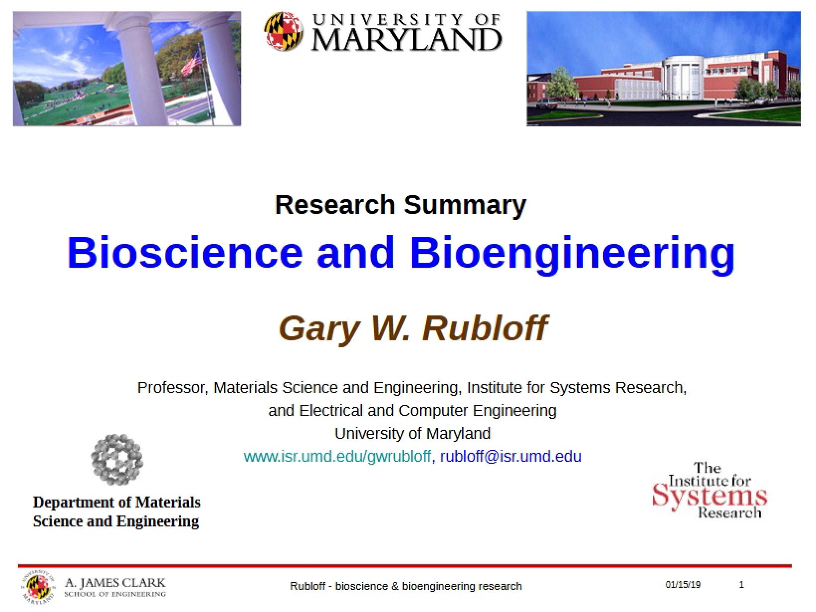 Bioengineering and Bioscience