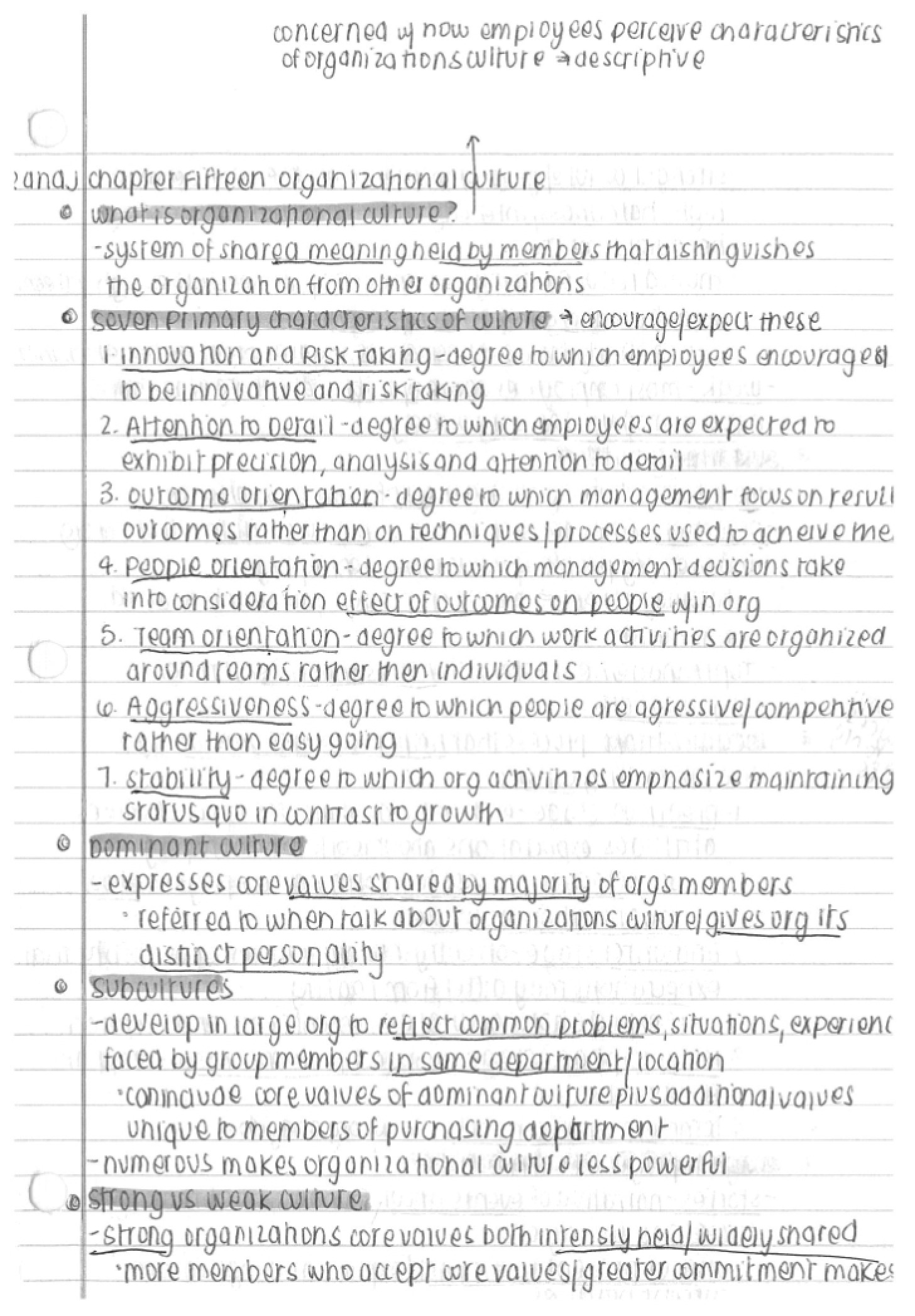 HR Notes