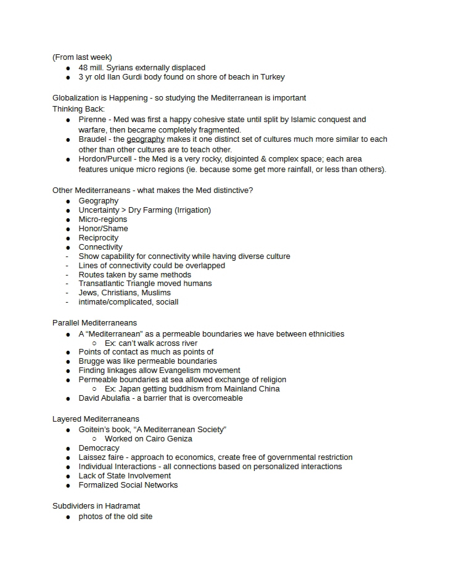 General Notes