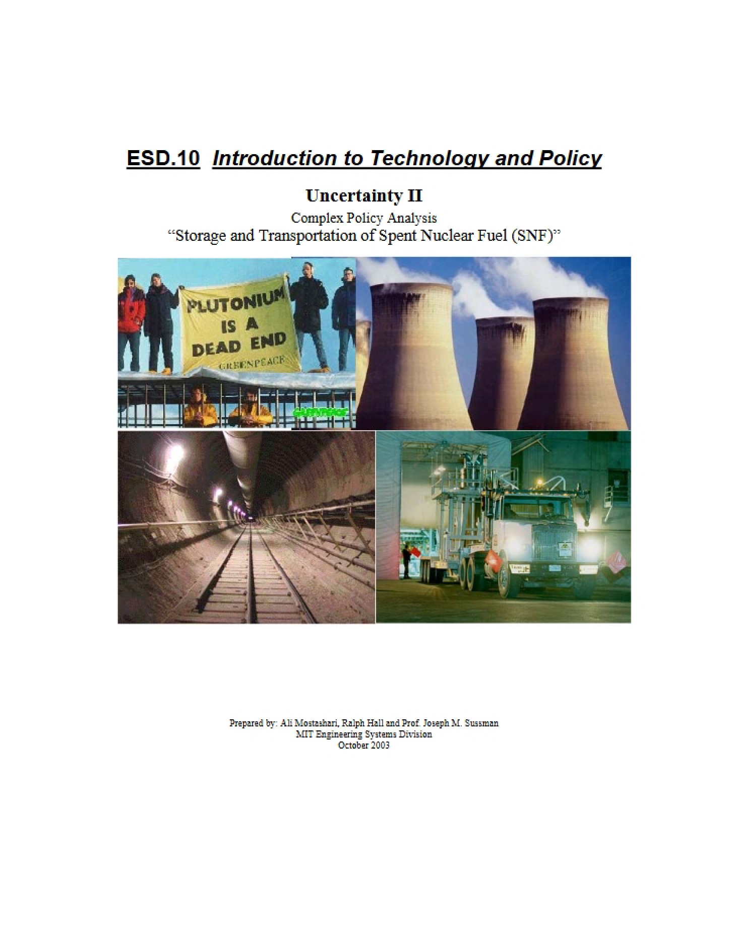 Analysis of Complex Policy
