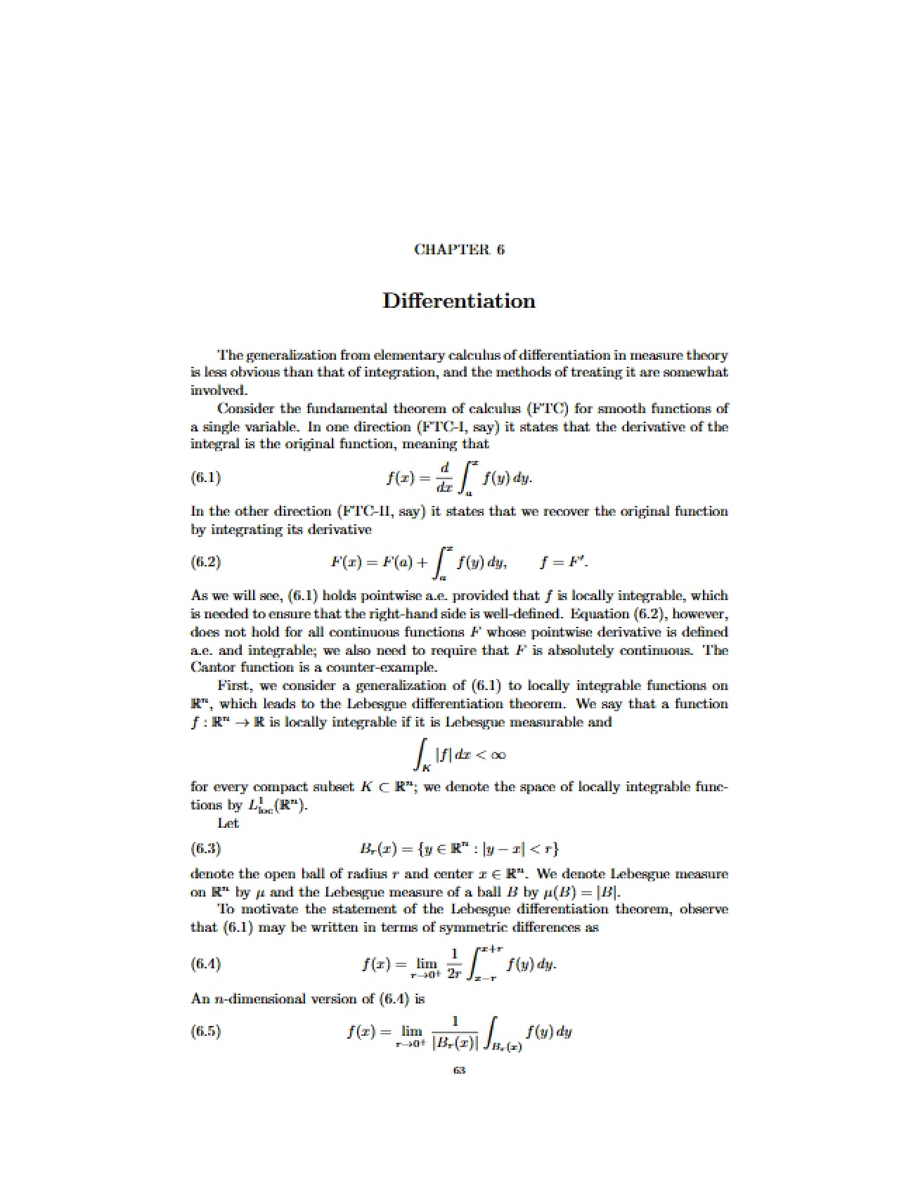 Complex Differentiation