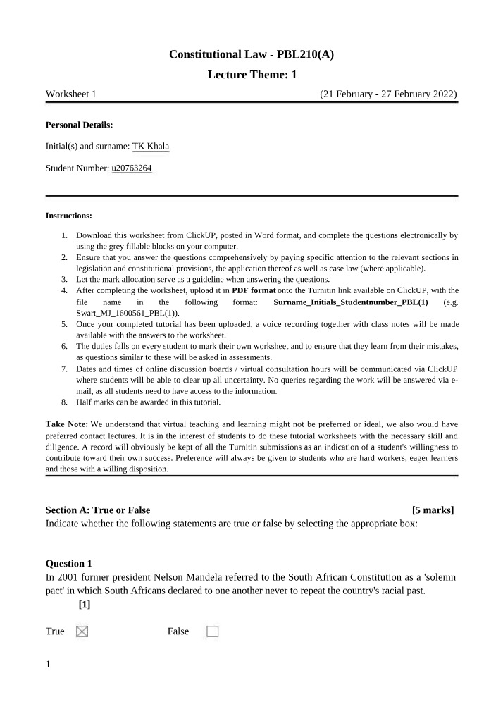 ClickUP Worksheet 1