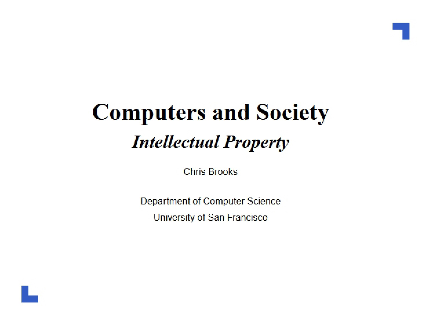 Society and Computers
