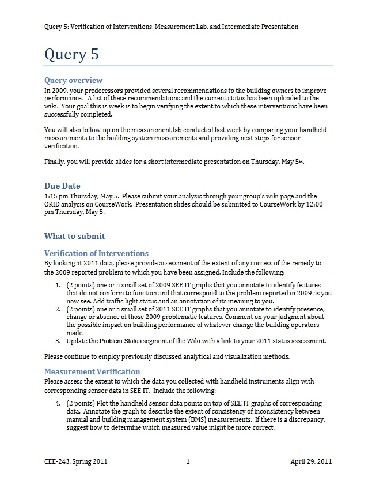 Building Energy Use Study Notes (Set 5)