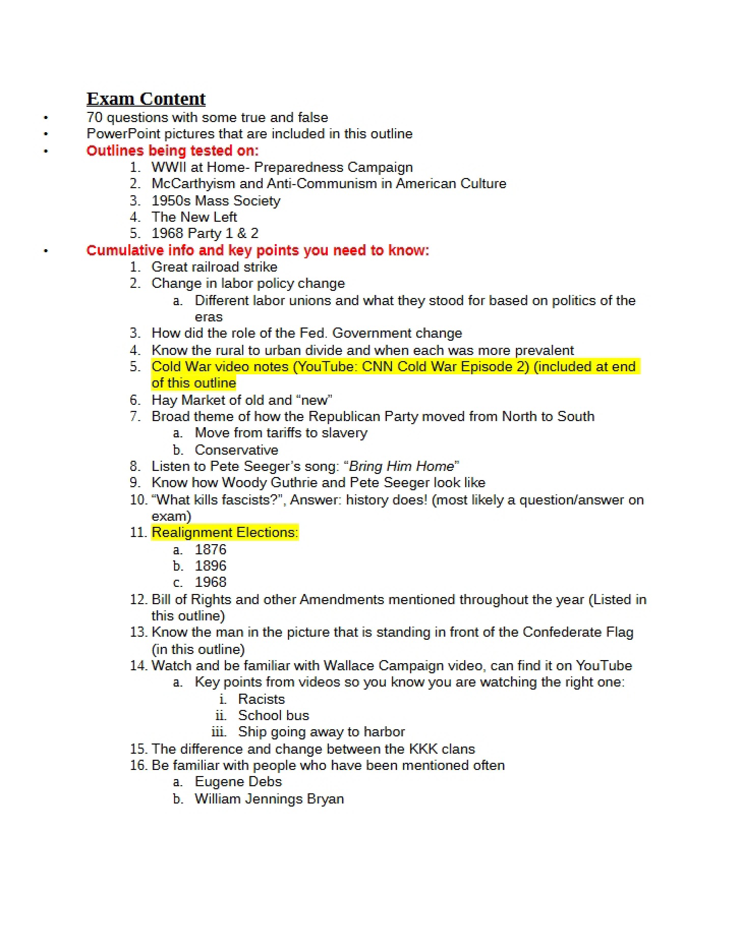 Curated Knowledge for Test Readiness