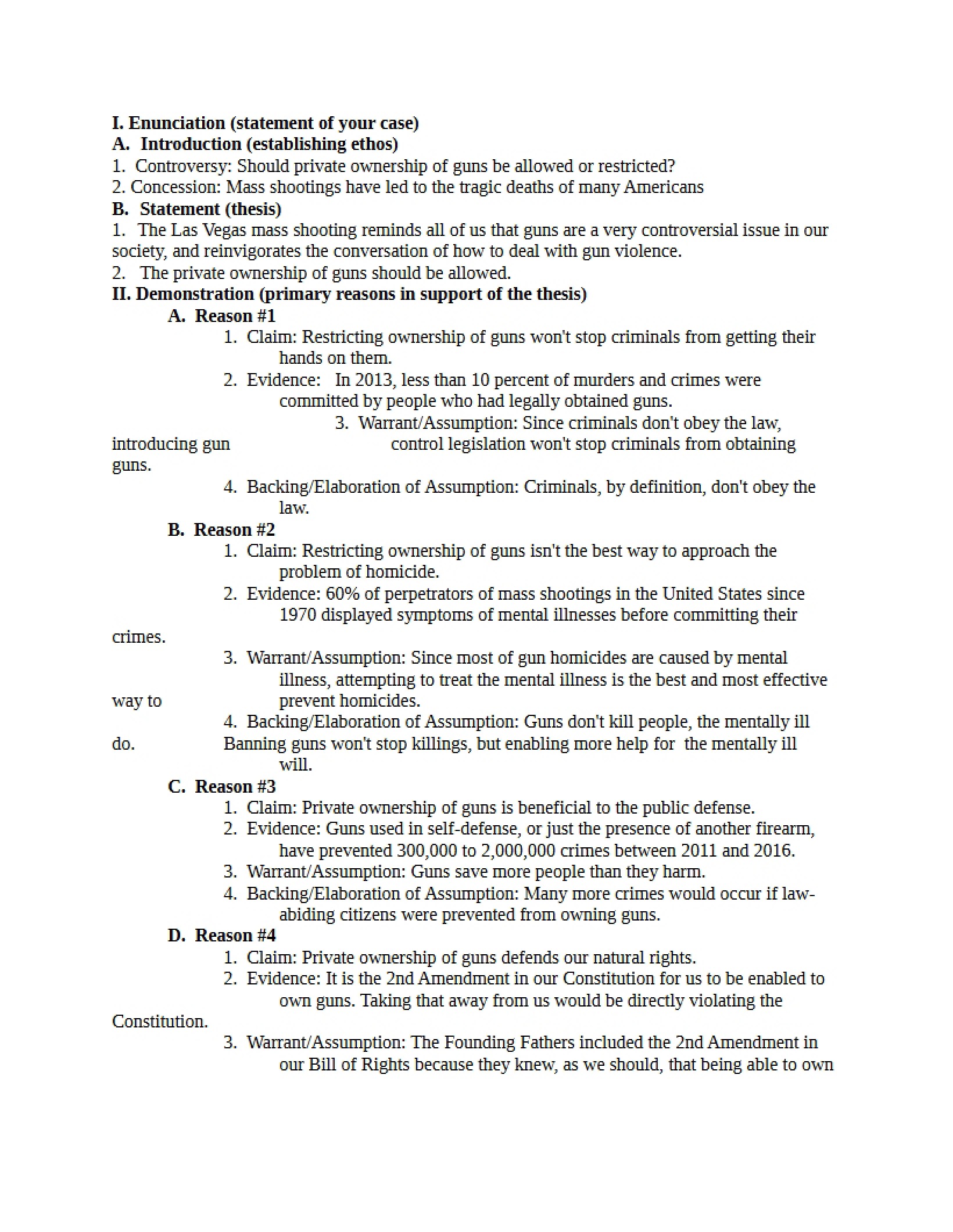 Topic Enunciation