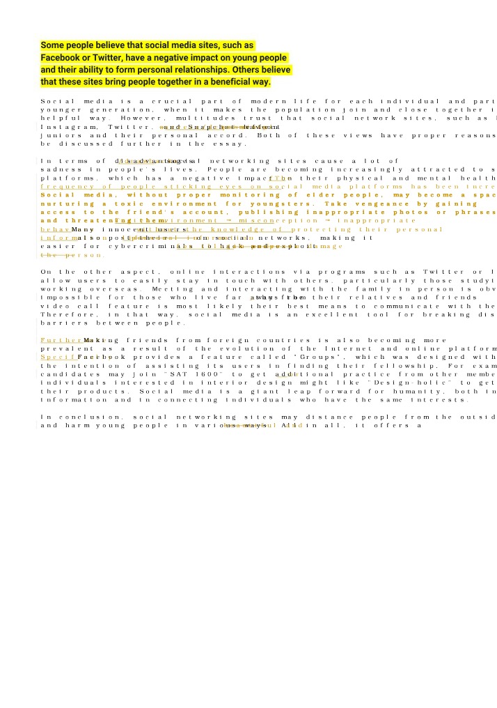 IELTS Writing Task
