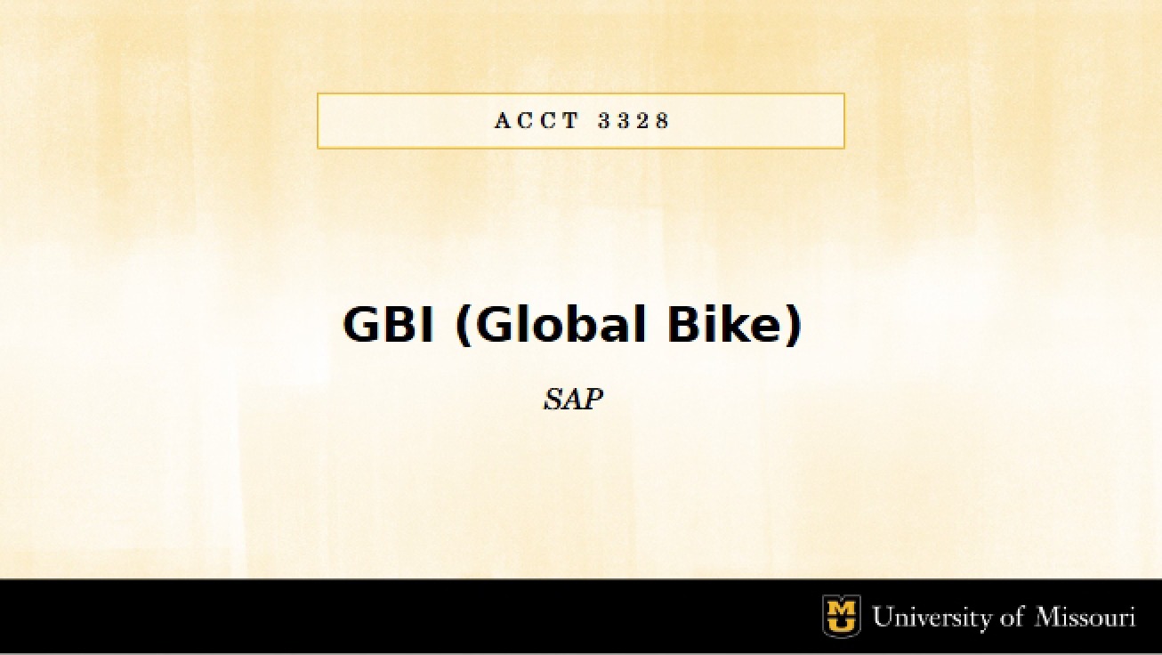 Global Bike (GBI) Overview