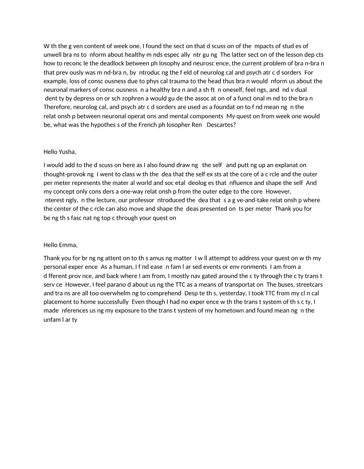 PSY105 - Week 1 Notes