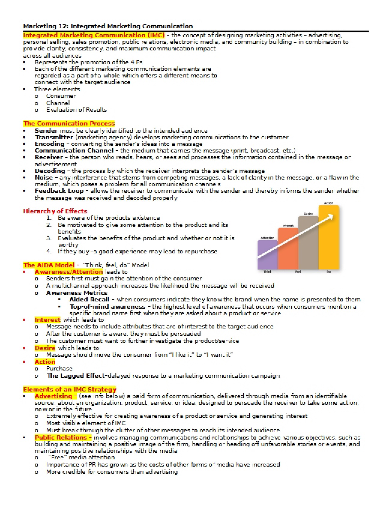 Integrated Marketing Comm Section 12 - Part 2