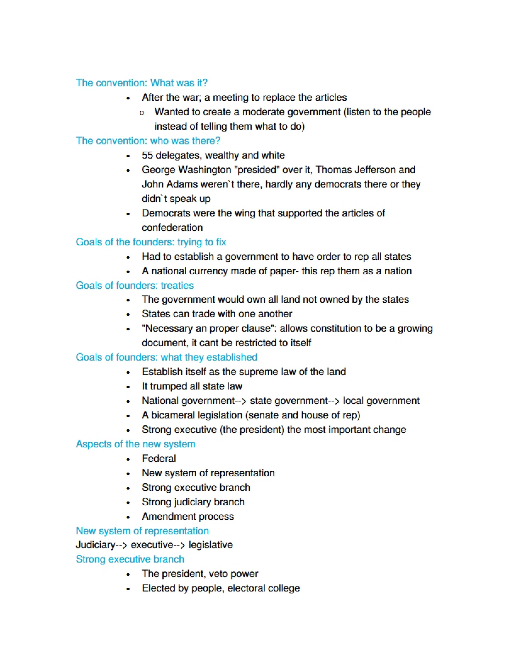 Lecture Note (US History)