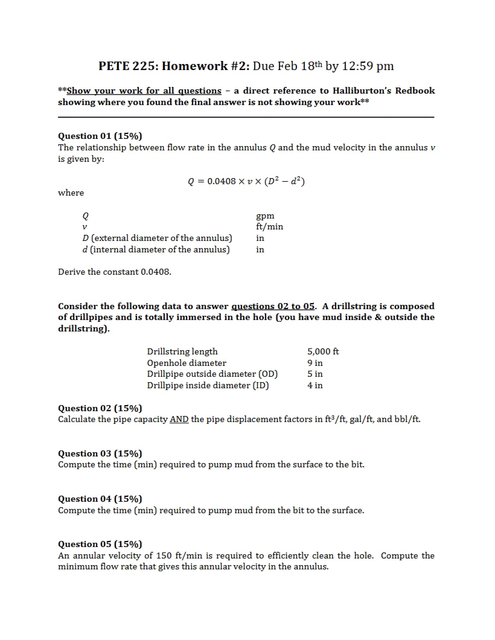 Second Homework Assignment